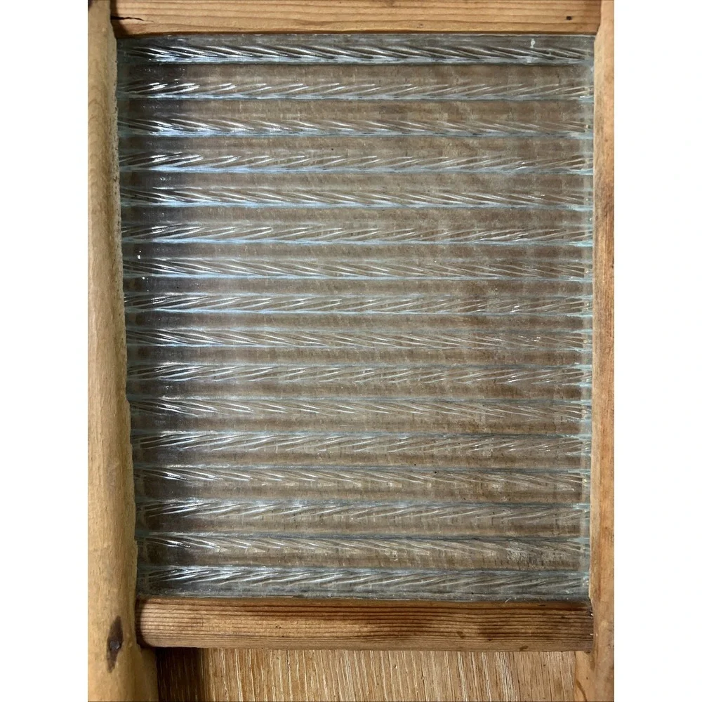 Vintage Columbus Washboard Co. Dubl Handi 18